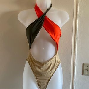 NWOT One piece swimsuit/bodysuit